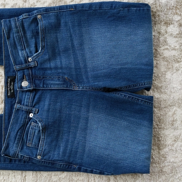 Banana Republic Girlfriend Distressed Jeans 25 / 0 Blue - Picture 4 of 16
